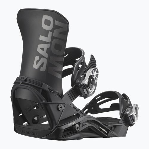 Wiązania snowboardowe męskie Salomon District black