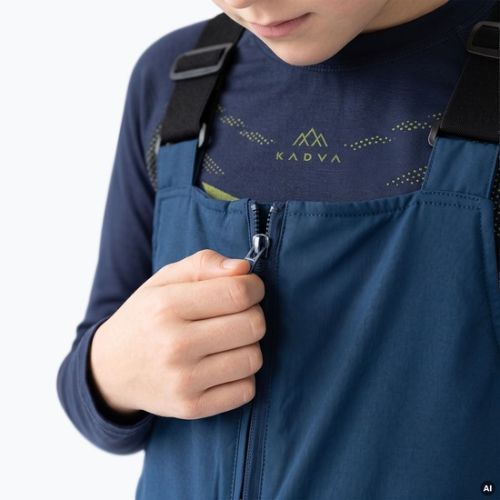 Spodnie narciarskie dziecięce KADVA Skiro Pants granatowy