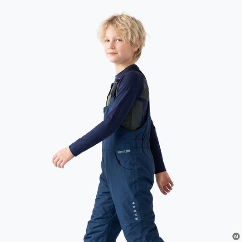 Spodnie narciarskie dziecięce KADVA Skiro Pants granatowy