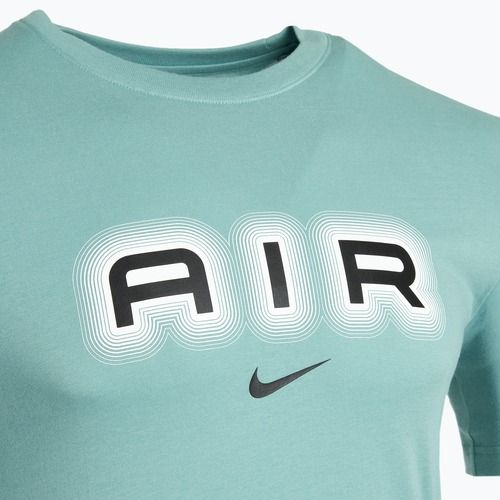 Koszulka męska Nike Air Graphic denim turqoise/black