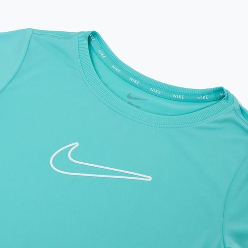 Koszulka dziecięca Nike One Dri-Fit green frost/white