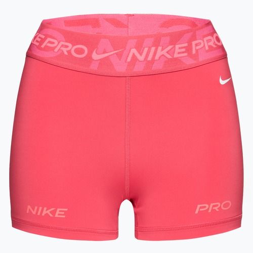 Spodenki treningowe damskie Nike Pro Mid Rise 3" aster pink/pinksicle/hot punch/white