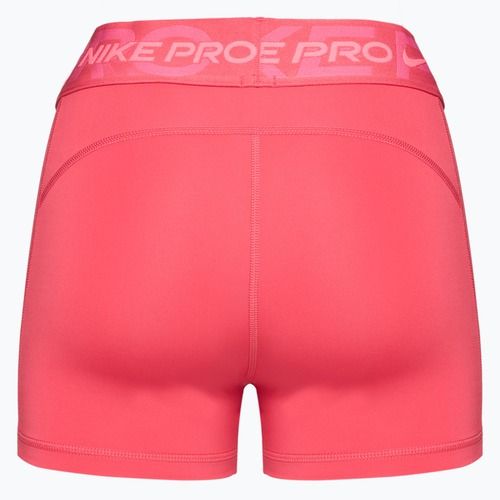Spodenki treningowe damskie Nike Pro Mid Rise 3" aster pink/pinksicle/hot punch/white