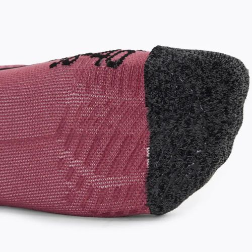 Skarpety Mizuno Active Training Mid 2 pary apricot ice/violet quatz