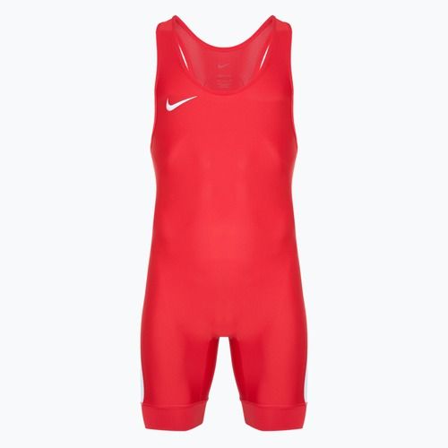 Kombinezon męski Nike Grappler Elite Singlet scarlet/white