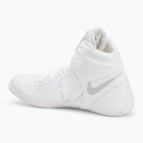 Buty zapaśnicze Nike Fury white/metallic silver