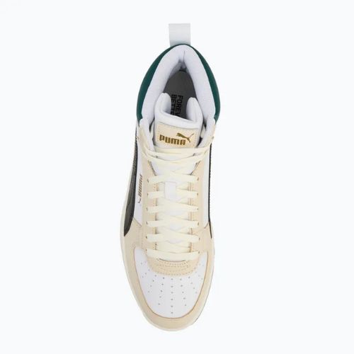Buty PUMA Caven 2.0 Mid puma white/puma black/alpine snow/warm white/gold