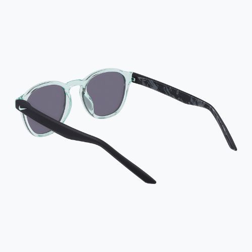 Okulary przeciwsłoneczne dziecięce Nike Smash green glow/ silver flash