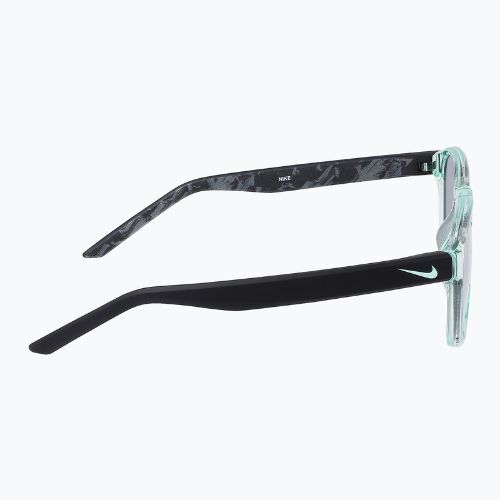 Okulary przeciwsłoneczne dziecięce Nike Smash green glow/ silver flash