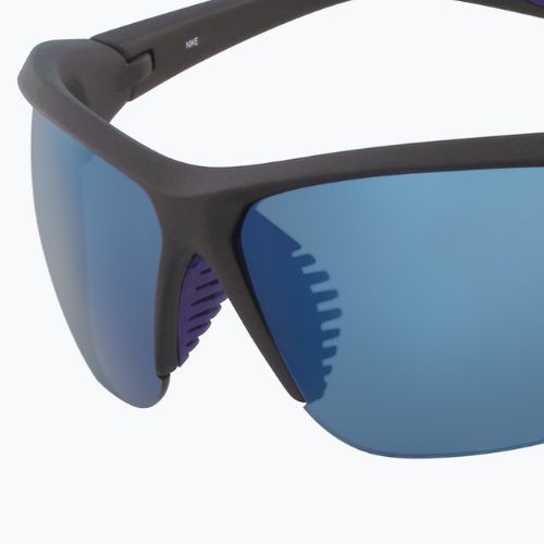 Okulary przeciwsłoneczne męskie Nike Skylon Ace matte black/ grey w/ blue sky mirror