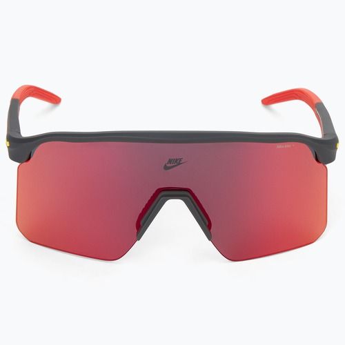 Okulary przeciwsłoneczne Nike Expedition Shield matte dark smoke grey/ red mirror