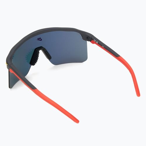 Okulary przeciwsłoneczne Nike Expedition Shield matte dark smoke grey/ red mirror