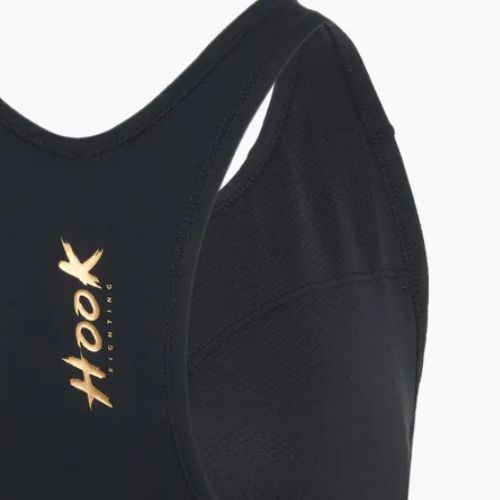 Stanik sportowy damski HOOK FIGHTING Base czarny