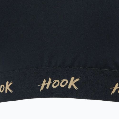 Stanik sportowy damski HOOK FIGHTING Base czarny
