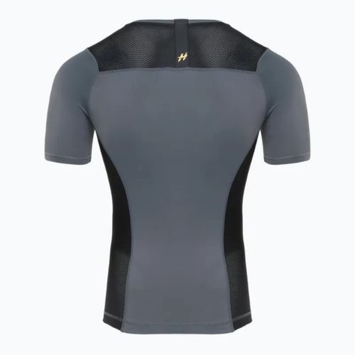 Koszulka treningowa męska rashguard HOOK FIGHTING Base czarny