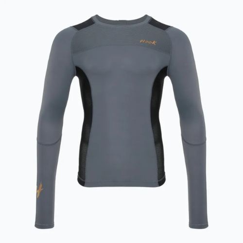 Koszulka treningowa longsleeve męska rashguard HOOK FIGHTING Base czarny