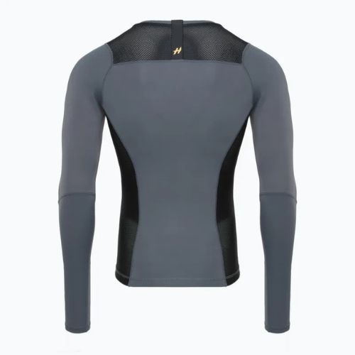 Koszulka treningowa longsleeve męska rashguard HOOK FIGHTING Base czarny