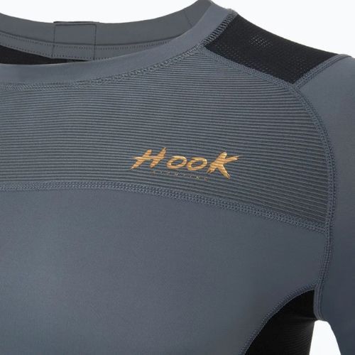 Koszulka treningowa longsleeve męska rashguard HOOK FIGHTING Base czarny
