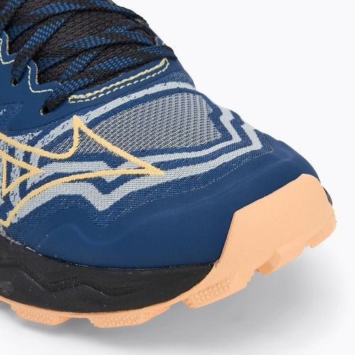 Buty do biegania damskie Mizuno Wave Daichi 8 estate blue/apricot ice/black