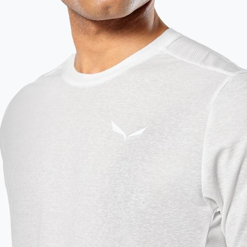 Koszulka męska Salewa Puez HYB Dry white