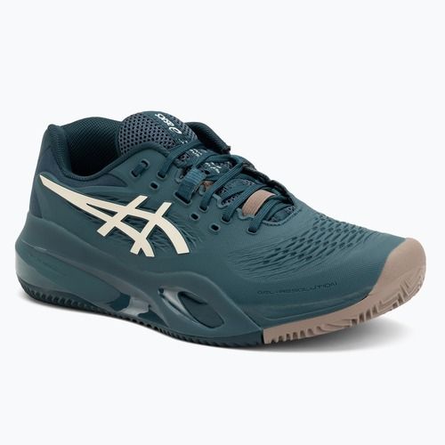 Buty do tenisa męskie ASICS Gel-Resolution X Clay saxon green/ birch