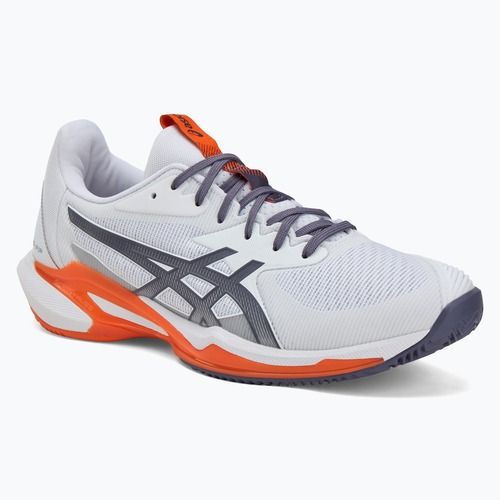Buty do tenisa męskie ASICS Solution Speed FF 3 Clay white/ greyish purple
