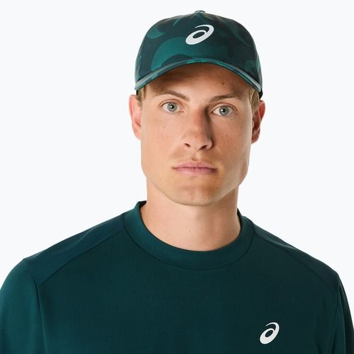 Czapka z daszkiem ASICS Graphic saxon green