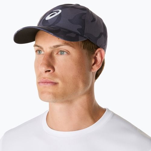 Czapka z daszkiem ASICS Graphic greyish purple