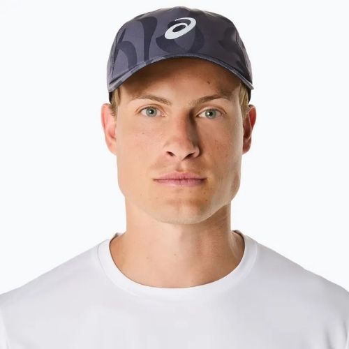 Czapka z daszkiem ASICS Graphic greyish purple