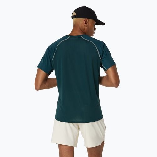 Koszulka tenisowa męska ASICS Match Actibreeze Top saxon green