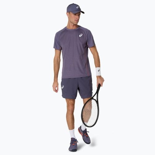Koszulka tenisowa męska ASICS Match Actibreeze Top greyish purple