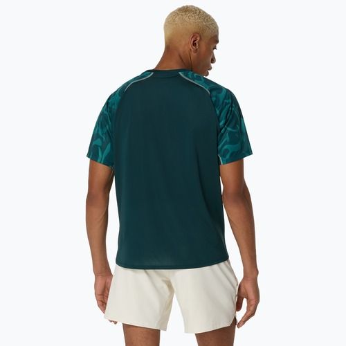 Koszulka tenisowa męska ASICS Game Top saxon green