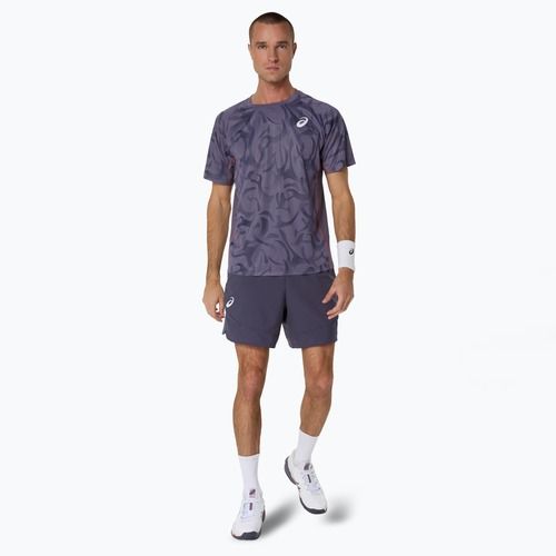 Koszulka tenisowa męska ASICS Game Top greyish purple