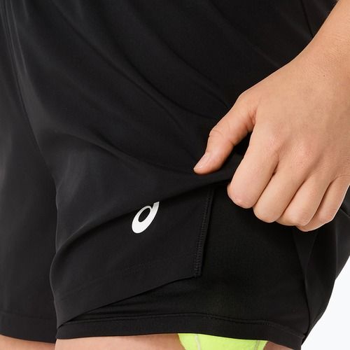 Spodenki tenisowe damskie ASICS Court 2N1 performance black
