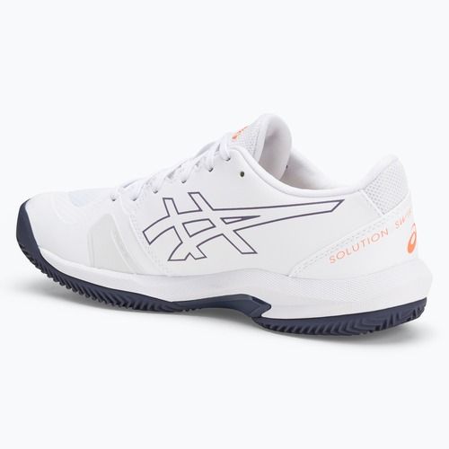 Buty do tenisa męskie ASICS Solution Swift FF 2 Clay white/ nova orange