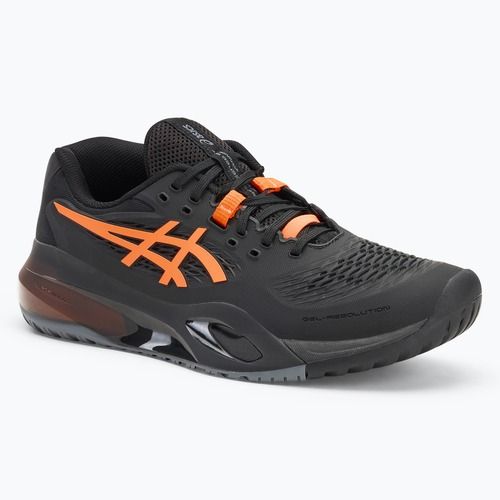 Buty do tenisa męskie ASICS Gel-Resolution X black/ shocking orange