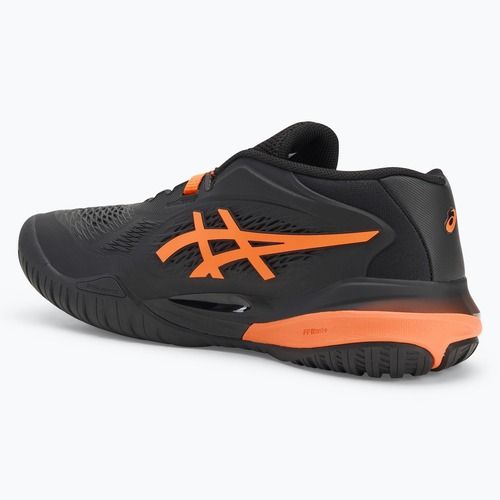 Buty do tenisa męskie ASICS Gel-Resolution X black/ shocking orange