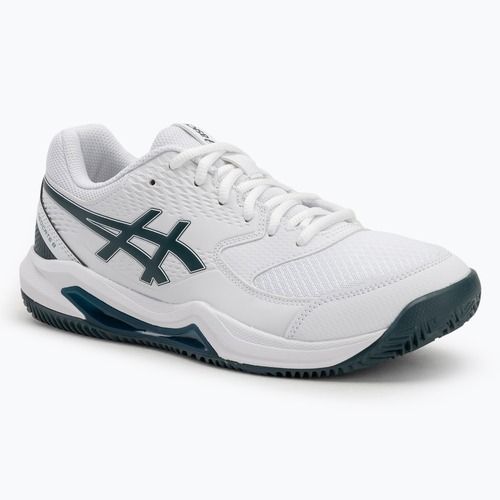 Buty do tenisa męskie ASICS Gel-Dedicate 8 Clay white/saxon green