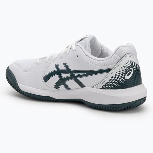 Buty do tenisa męskie ASICS Gel-Dedicate 8 Clay white/saxon green
