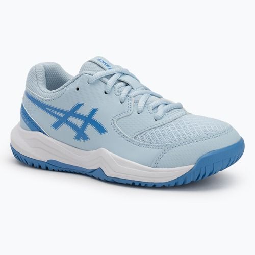 Buty do tenisa dziecięce ASICS Gel-Dedicate 8 GS Jr light blue/blue coast