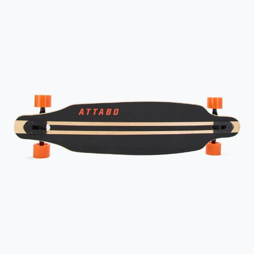 Deskorolka longboard ATTABO Flowrider czarny