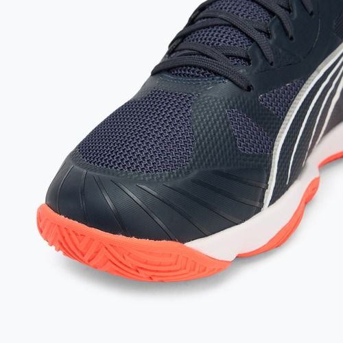 Buty do piłki ręcznej PUMA Eliminate Turbo parisian night/ puma white/ glowning red