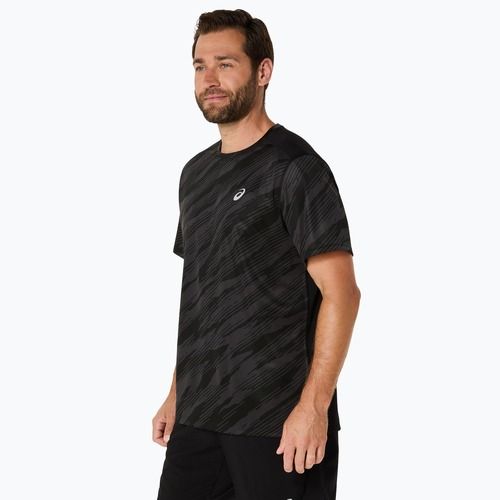 Koszulka do biegania męska ASICS Core All Over Print Top performance black