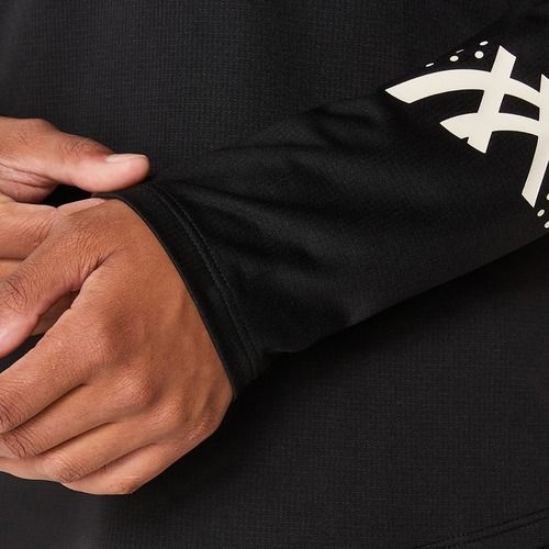 Longsleeve do biegania damski ASICS Icon 1/2 Zip LS Top performance black