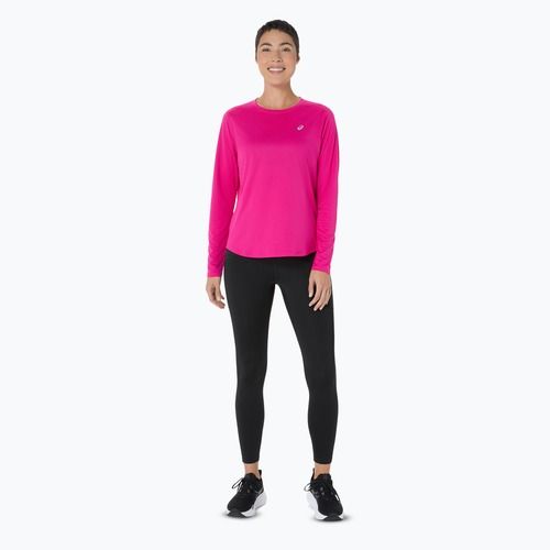 Longsleeve do biegania damski ASICS Core Top pink rave