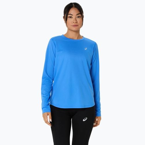 Longsleeve do biegania damski ASICS Core Top blue coast