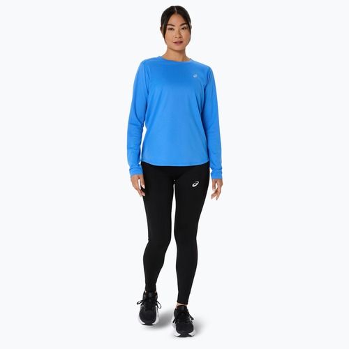 Longsleeve do biegania damski ASICS Core Top blue coast
