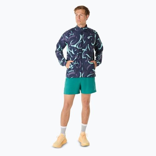 Kurtka do biegania męska ASICS Road Lite-Show Packable midnight