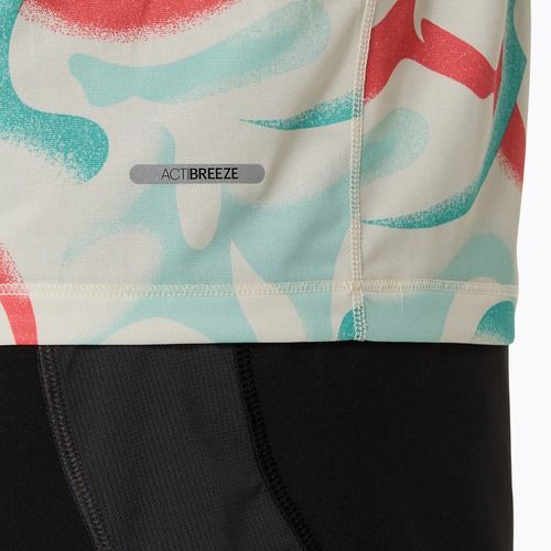 Koszulka do biegania męska ASICS Road All Over Print Top birch