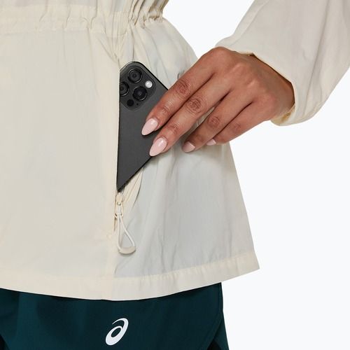 Kurtka do biegania damska ASICS Road Packable birch